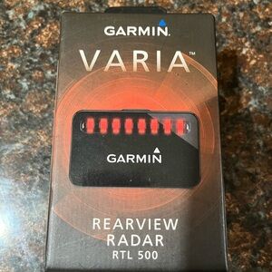 Garmin Varia Rearview Radar with Black Casing